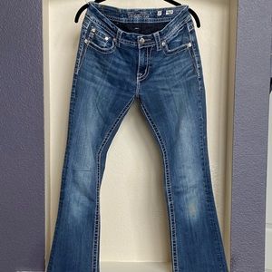 XLong Miss Me jeans 37”inseam size 27